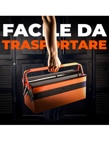 Cassetta Porta Attrezzi Valigetta Portatile...