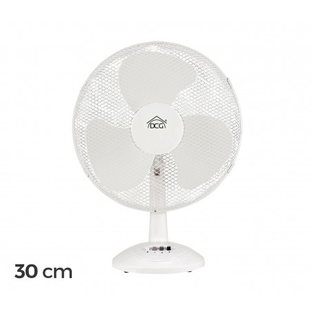 VE9030 Ventilatore DCG 3 pale oscillazione orizzontale 3 velocità diametro 30 cm