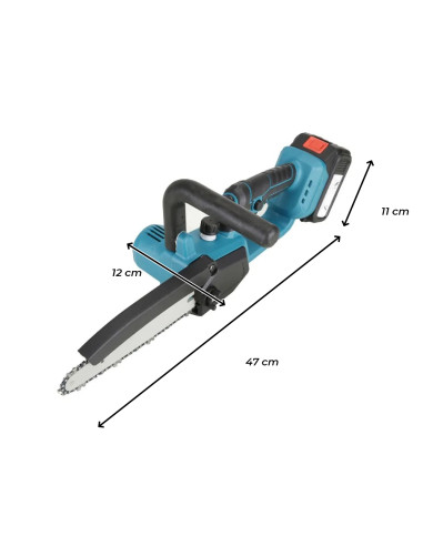 Motosega Elettrica Lama 8" Doppia Batteria 48V...