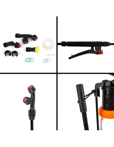 Nebulizzatore Manuale a Spalla 16lt Pompa...