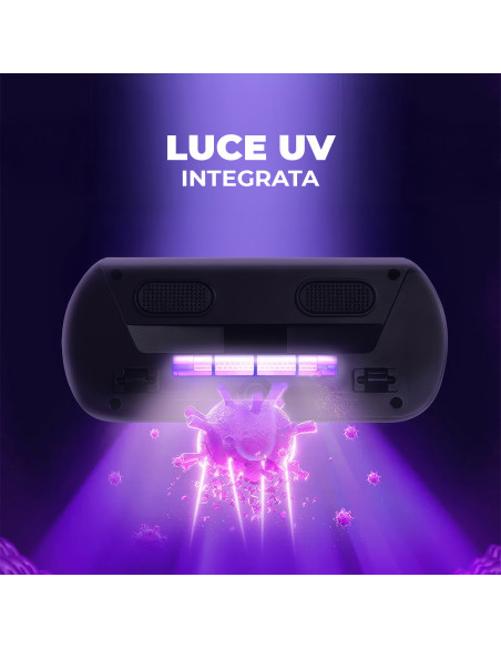 Aspirapolvere Wireless 100W Aspirabriciole Auto Scopa Elettrica con Filtro HEPA