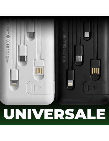 Power Bank 20000mAh Caricabatterie Rapido...