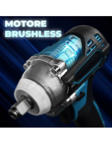 Trapano Avvitatore Doppia Batteria 48V...