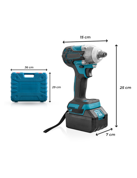 Trapano Avvitatore Doppia Batteria 48V Ricaricabile Valigietta Utensili Inclusi