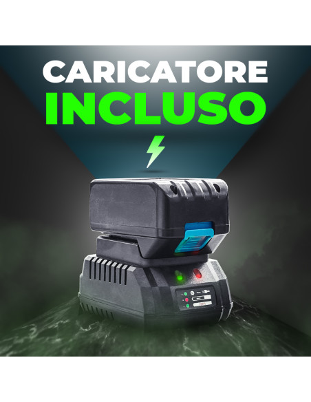 Trapano Avvitatore Doppia Batteria 48V Ricaricabile Valigietta Utensili Inclusi