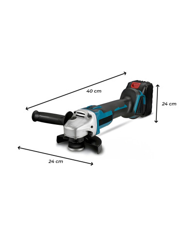 Smerigliatrice Angolare Cordless Elettrica...