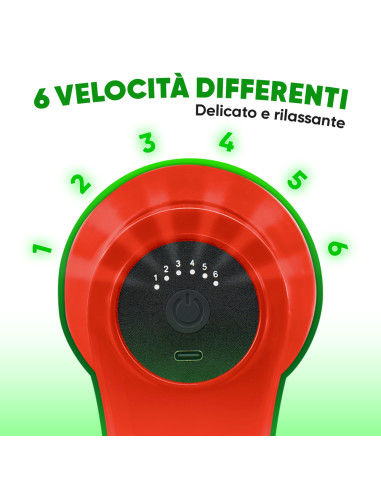 Massaggiatore per Corpo Elettrico Ricaricabile...