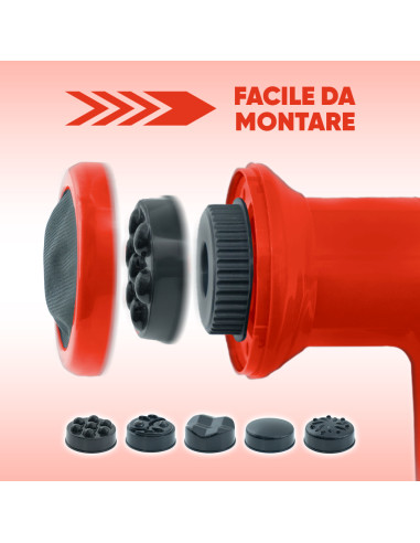 Massaggiatore per Corpo Elettrico Ricaricabile...