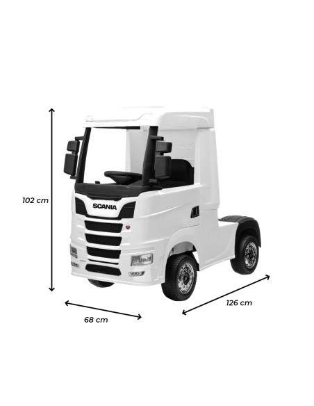 Macchina Elettrica per Bambini LT989  SCANIA 24v Mp3 player integrato