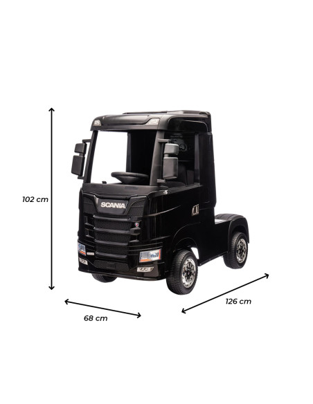 Macchina Elettrica per Bambini LT989  SCANIA 24v Mp3 player integrato
