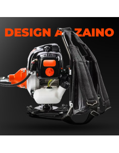 Decespugliatore a Zaino 52cc a Scoppio Tagliaerba a... 2