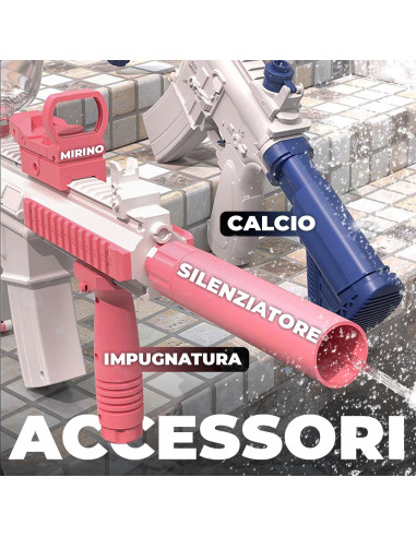 Fucile Elettrico ad Acqua M416 Batteria...