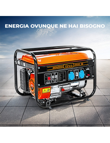 Generatore Corrente VINCO 4T Benzina 2,2KW...