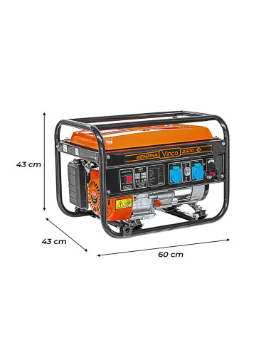 Generatore Corrente VINCO 4T Benzina 2,2KW...