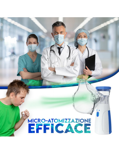 Kit 2pz Aerosol Portatile Silenzioso...