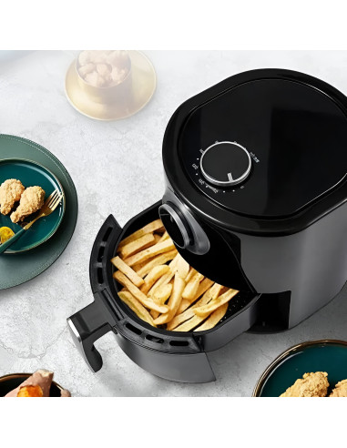 Friggitrice ad Aria 1000W capacità 4.5lt con...