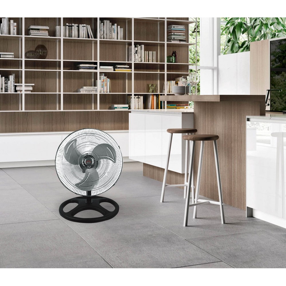 VE1695 Ventilatore 3 in 1 DCG a colonna, da tavolo e muro con oscillazione