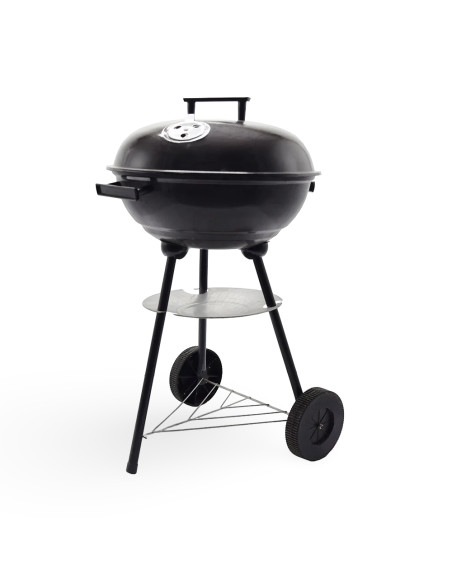 Barbecue Tondo Enrico Coveri Tondo BBQ Carbonella Coperchio Struttura in Metallo