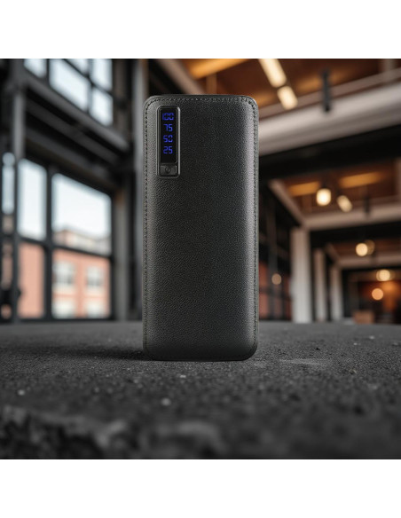 Power Bank 20000mAh Caricabatterie Multiplo Rapido Portatile Cavo USB 3 Ingressi