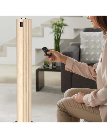 Ventilatore a Piantana ROWENTA Design Ultra Slim Raffrescatore con Telecomando