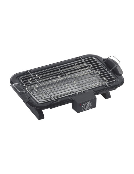 Barbecue Elettrico da Tavolo 2200W BBQ Portatile Griglia Temperatura Regolabile