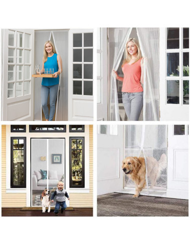 Zanzariera Chiusura Magnetica Calamita 140x245...