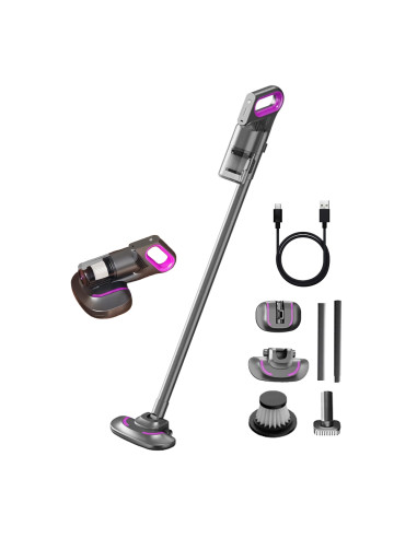 Aspirapolvere Cordless Portatile Wireless 120w Filtro HEPA con Aspirabriciole