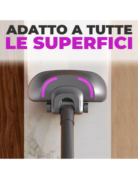 Aspirapolvere Cordless Portatile Wireless 120w Filtro HEPA con Aspirabriciole