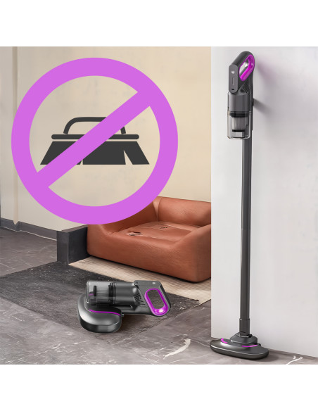 Aspirapolvere Cordless Portatile Wireless 120w Filtro HEPA con Aspirabriciole