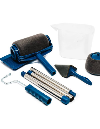 2pz Rullo pittura anti goccia con serbatoio...