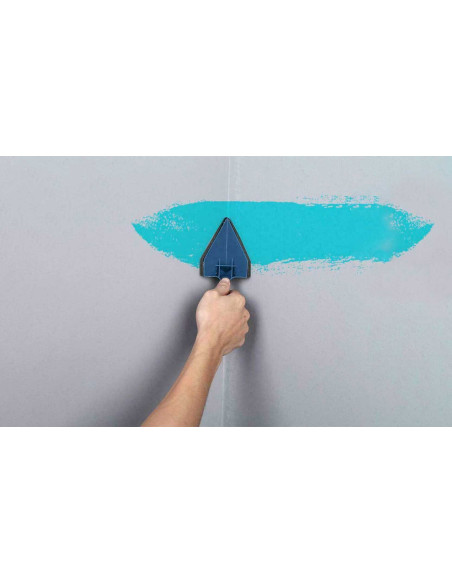 2pz Rullo pittura anti goccia con serbatoio ricaricabile e manico estensibile