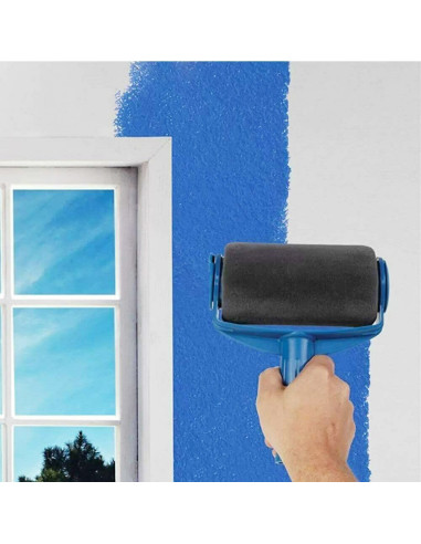 2pz Rullo pittura anti goccia con serbatoio...