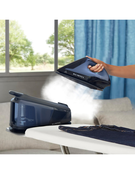 Ferro da Stiro a Vapore con Caldaia 2400W Capacità 1.5lt con Piastra in Ceramica