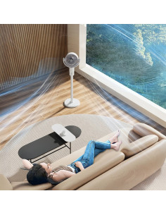 Ventilatore 3 in 1 Wireless e Ricaricabile Altezza... 2