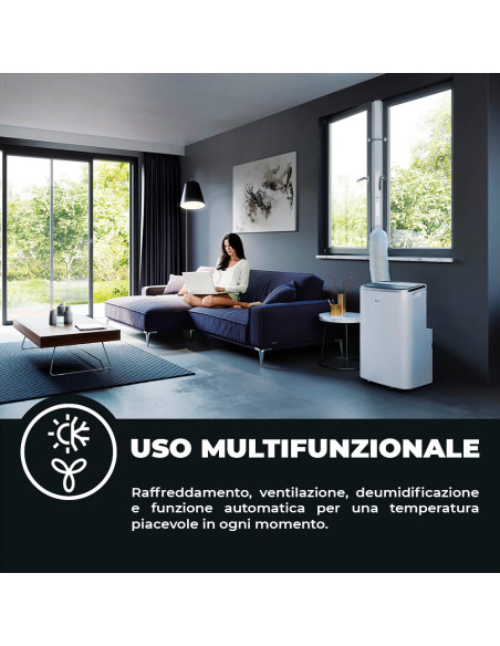 Condizionatore Electrolux AEG ChillFlex Pro Portatile 9000 BTU Refrigerante