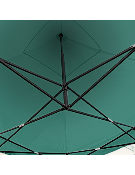 Gazebo Giardino Richiudibile a Fisarmonica Multiuso 3x3mt Telo Impermeabile