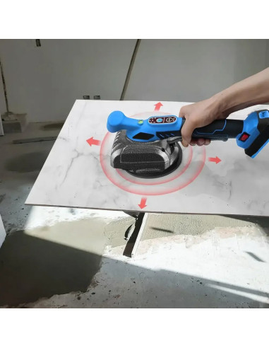 Ventosa Vibrante Piastrelle 130mm Doppia...