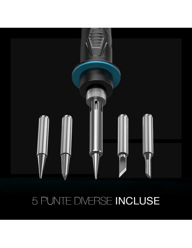 Saldatore Ricaricabile Batteria 20V Cordless...