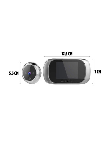 Spioncino Digitale Porta Senza Fili...