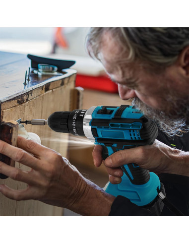 Kit Avvitatore Trapano Smerigliatrice Wireless...