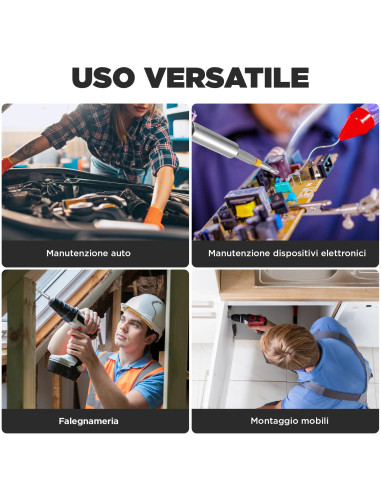 Set 83 Punte Cacciavite Magnetiche Kit...