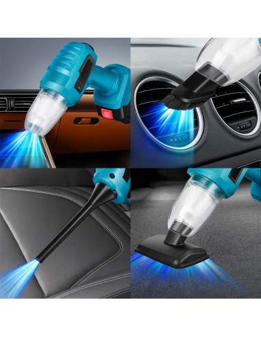 Aspirapolvere Wireless Auto Soffiatore a...