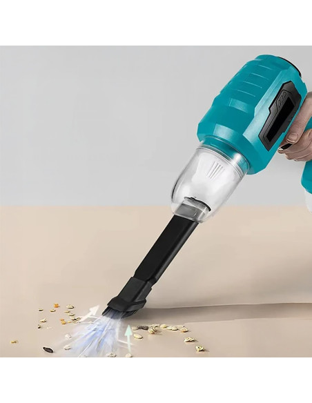 Aspirapolvere Wireless Auto Soffiatore a Batteria Ricaricabile 36V con Accessori