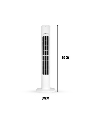 Ventilatore Dictrolux a Torre con Telecomando 3...