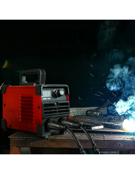 Mini Inverter Saldatrice 400A Smerigliatrice Angolare Flex 1000W ad Elettrodo