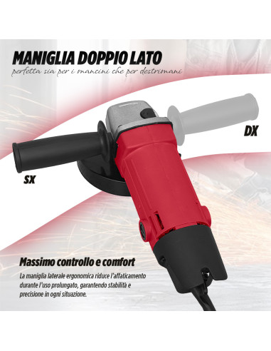 Mini Inverter Saldatrice 400A Smerigliatrice...