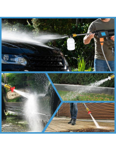 Kit Idropulitrice Cordless Doppia Batteria 48V Soffiatore... 2