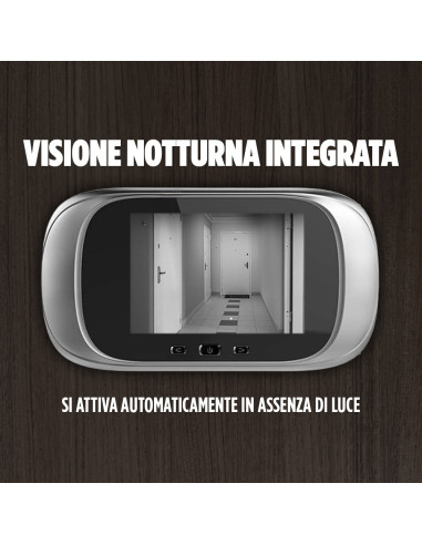 Spioncino Digitale Porta Senza Fili...