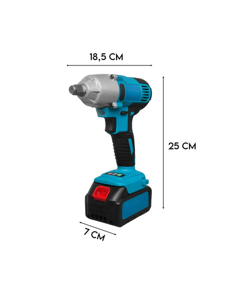 Avvitatore Cordless Doppia Batteria 72V Motore Brushless Cacciavite ad Impulsi