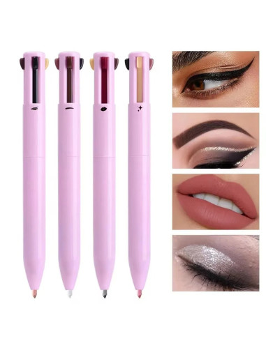 Penna Make-Up 4 in 1 Multifunzione Matita per...